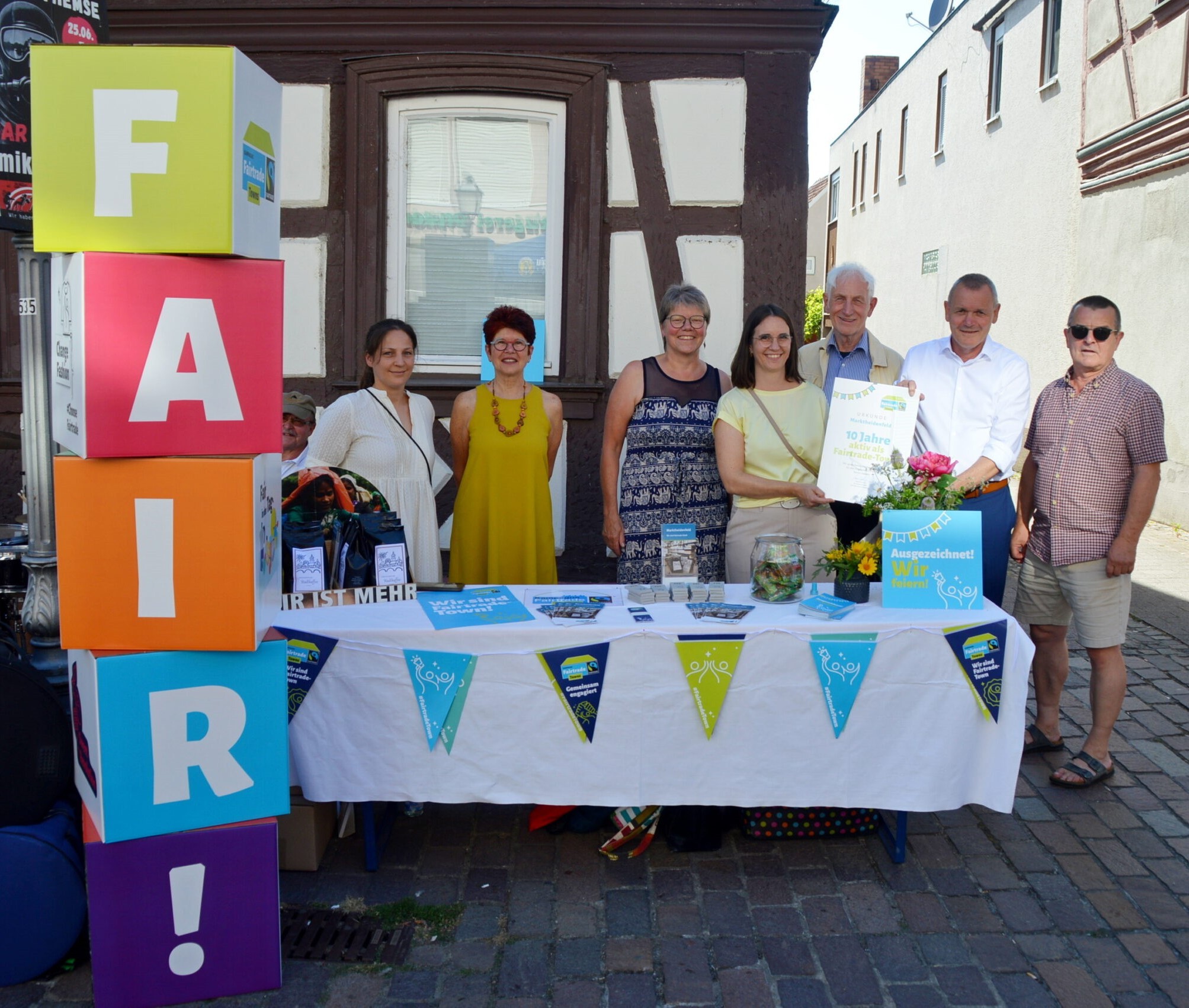 Marktheidenfeld feiert 10 Jahre „Fairtrade-Stadt“
